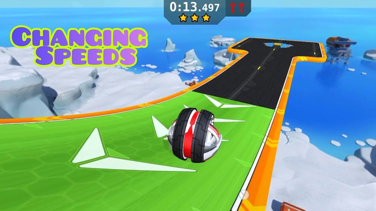 Gyrosphere Evolution Changing Speeds 💥 Naftrix Gaming Game 67 Gyro Balls 