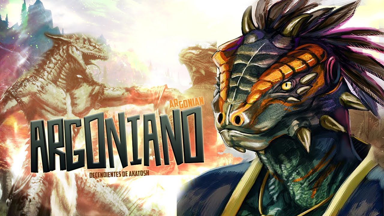 Los ARGONIANOS | The Elder Scrolls Razas de Nirn