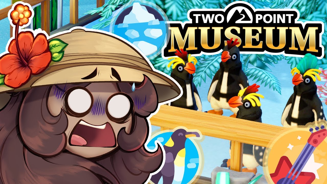 Создаёте метал-группу Rockquaffer Penguin?! 🏦🦒🌿 Зоопарк Two Point!! • #41