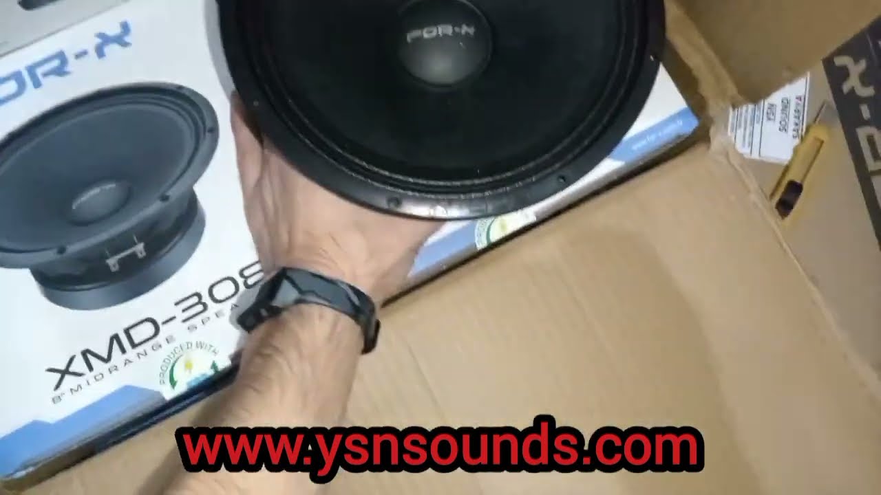 For-x XMD-308 Midrange 250Rms 500w, Dragster DAK-225.4AB, Forx İndash, For-x Ekranlı Teyp,YSN SOUNDS