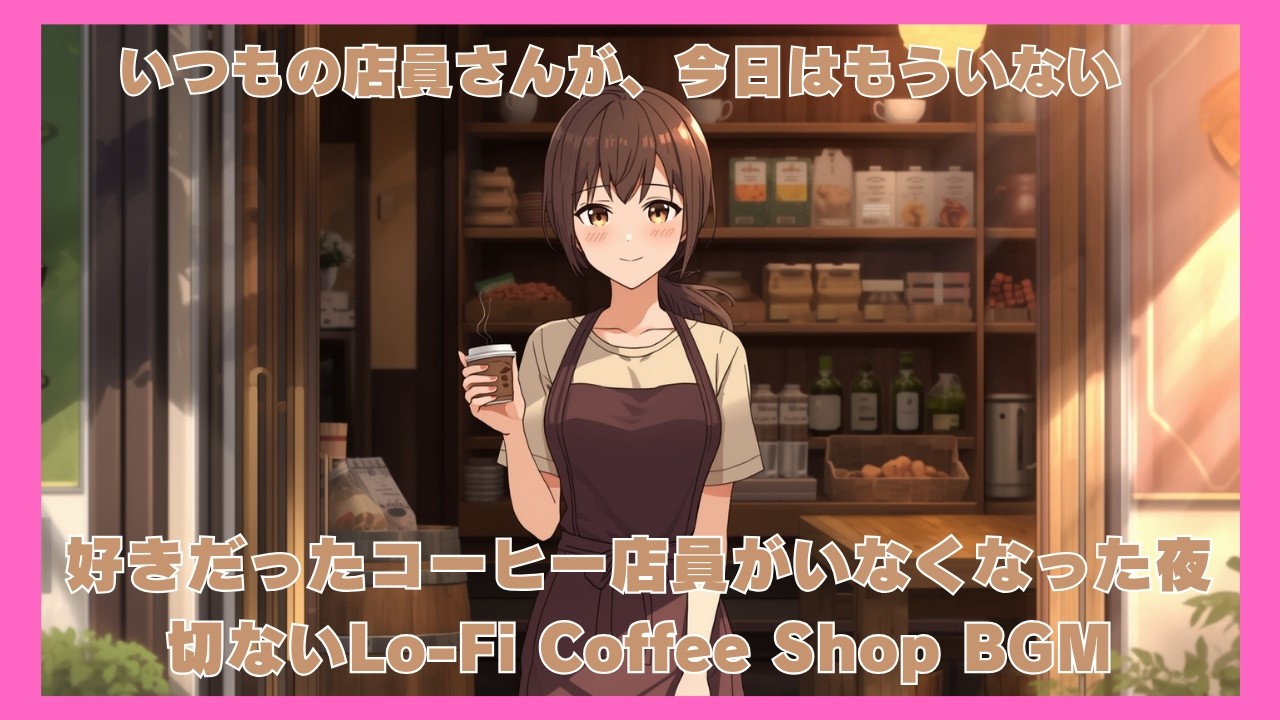 [好きだったコーヒー店員がいなくなった夜]  切ないCoffee Shop BGM