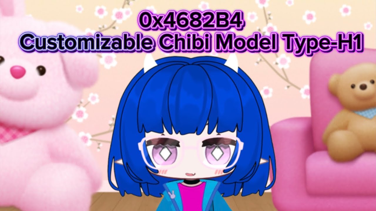 Customizable Chibi Model Type-H1 [V1.4] by 0x4682B4