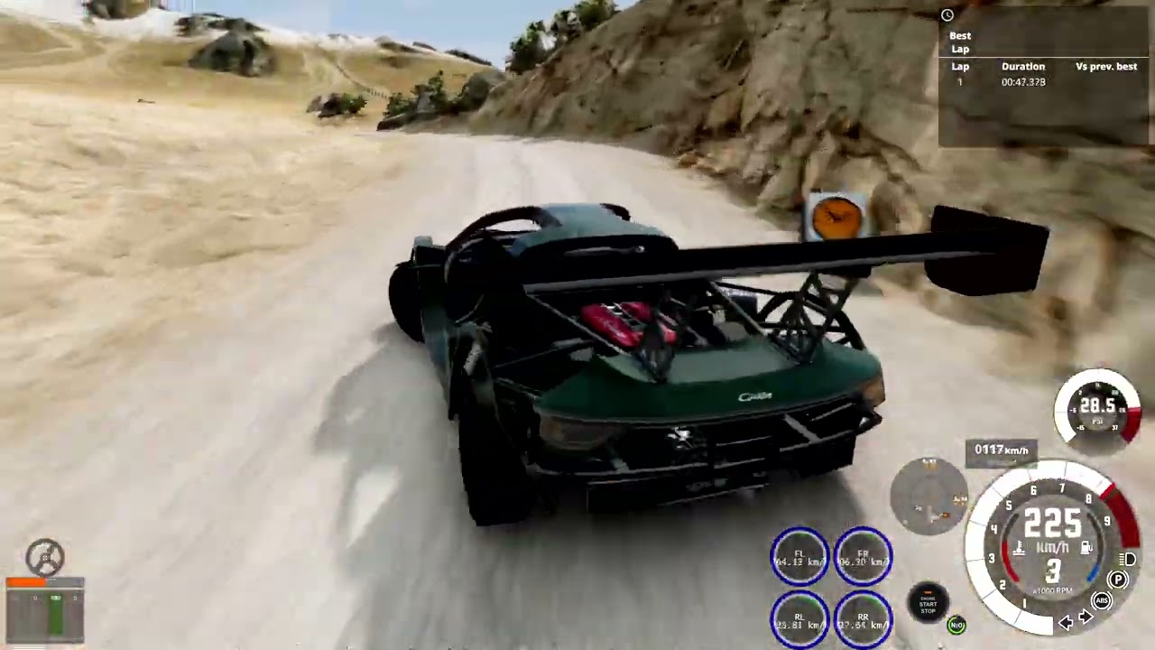 BeamNG | Hillclimb 2 - 1:20.134 (WR)