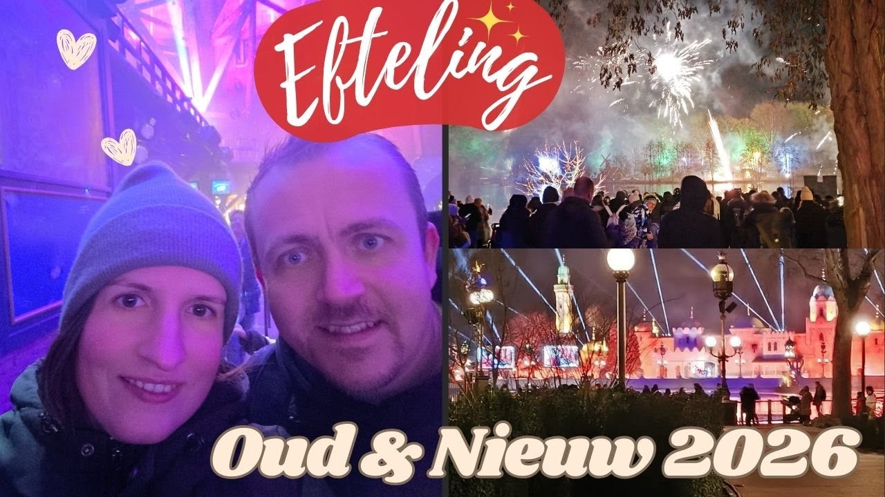 VUURWERK BIJ DE GONDOLETTA VIJVER | OUD & NIEUW EFTELING