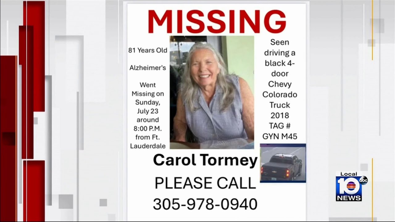 Family desperately searching for missing elderly woman with dementia, Alzheimer's