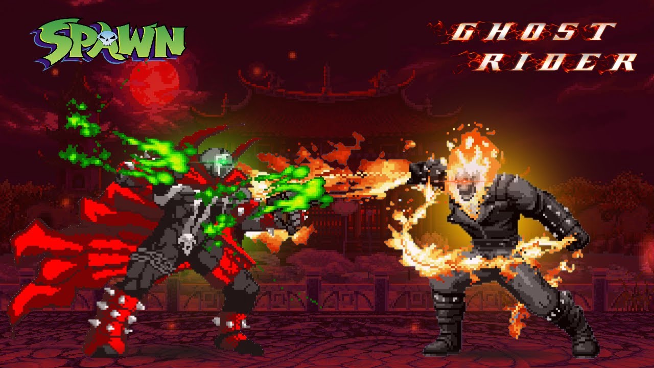Ghost Rider vs Spawn l Marvel X Image Comics