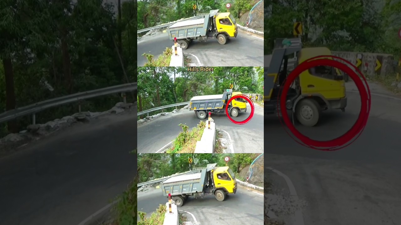 #agumbeghats #tipper #truck #lorryvideo #shortsfeed