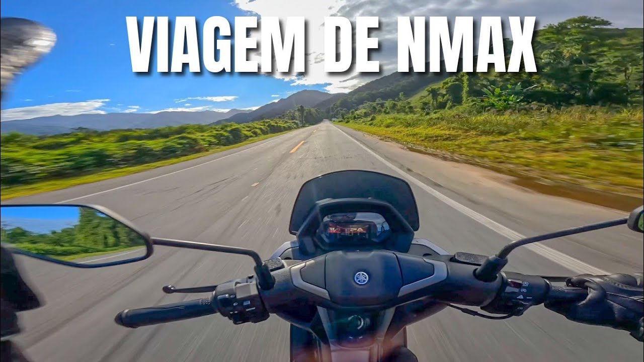NMAX CONNECTED 2025 | PRIMEIRA VIAGEM DE SCOOTER 155cc [4K]