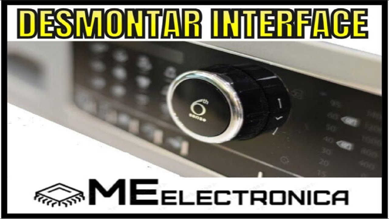 🔴 Como desmontar la perilla e interface de lavarropas Whirlpool sexto sentido