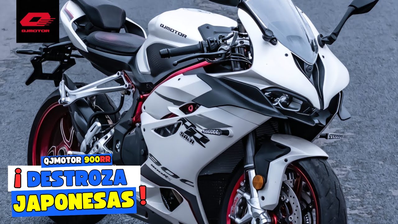 QJMOTOR SRK 921 RR 🔥 | UNA TETRACILINDRICA BRUTAL ☠️ | SUPERSPORT CHINA CON ESCENCIA ITALIANA!!