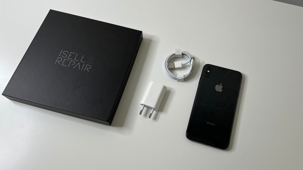 Unboxing iphone xs max reacondicionado