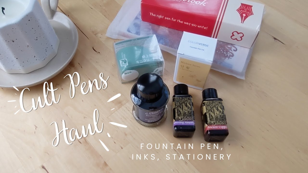 Cult Pens Haul - Esterbrook JR Pocket Pen & Fountain Pen Inks