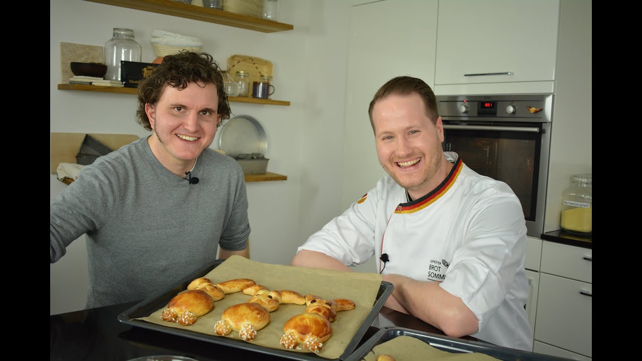 OSTERHASEN backen // HEFE TEIGHASEN formen & backen // Warum backen wir HASEN an Ostern?