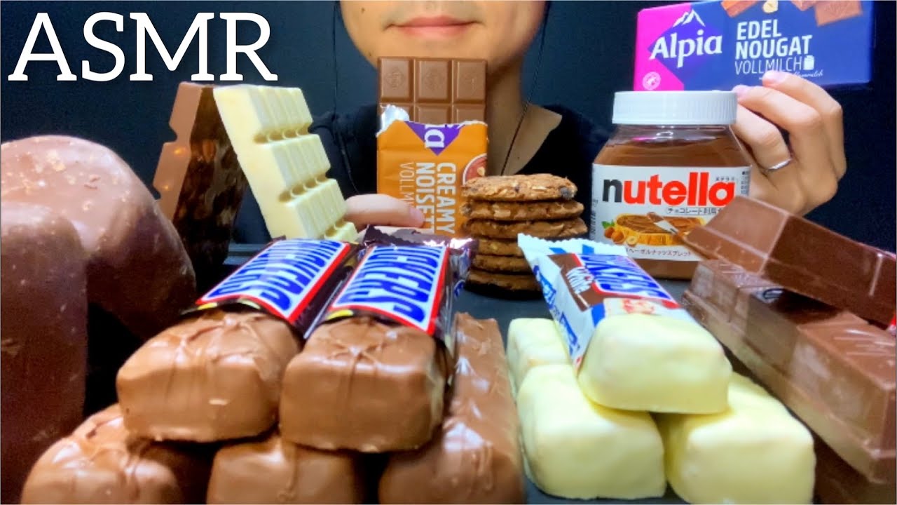 【咀嚼音】海外のチョコレートを食べる/ASMR/EatingSounds/Mukbang/먹방