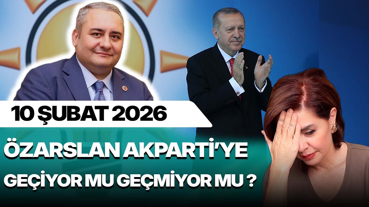 #canlı | ÖZARSLAN AKPARTİ’YE GEÇİYOR MU GEÇMİYOR MU ? | Özlem Gürses
