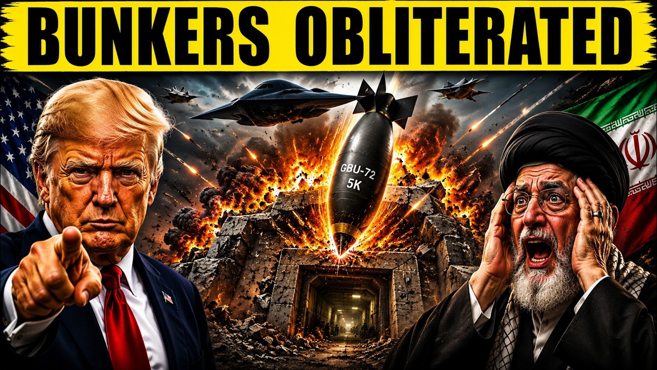 America's Newest Bunker Buster OBLITERATED Iran's Missile Bunkers