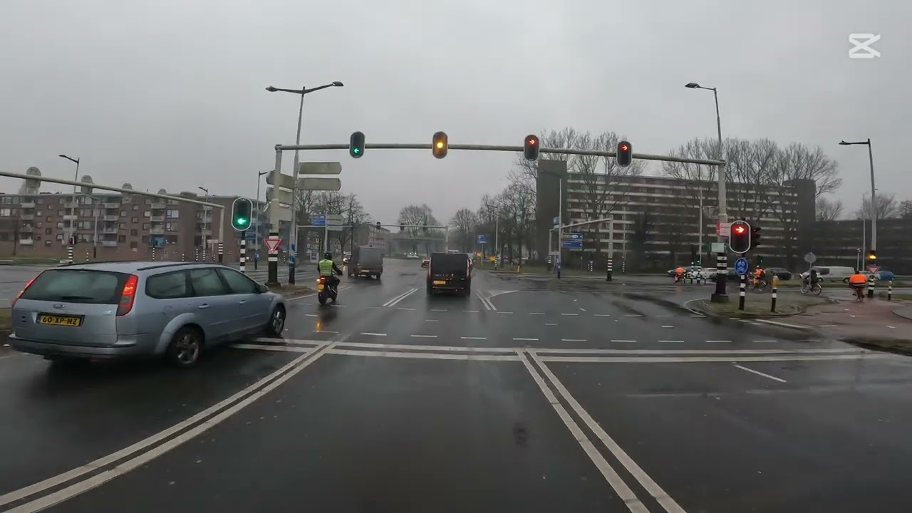 GVB | Amsterdam | Buslijn 61 Station Sloterdijk - Osdorpplein Noord | VDL | Januari 2025 | Stoommist