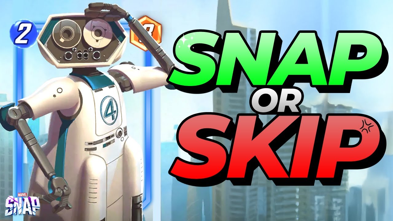 H.E.R.B.I.E.: An ULTIMATE Utility or Too RANDOM?! 🦾 Card Review & Decks | Snap or Skip | Marvel Snap