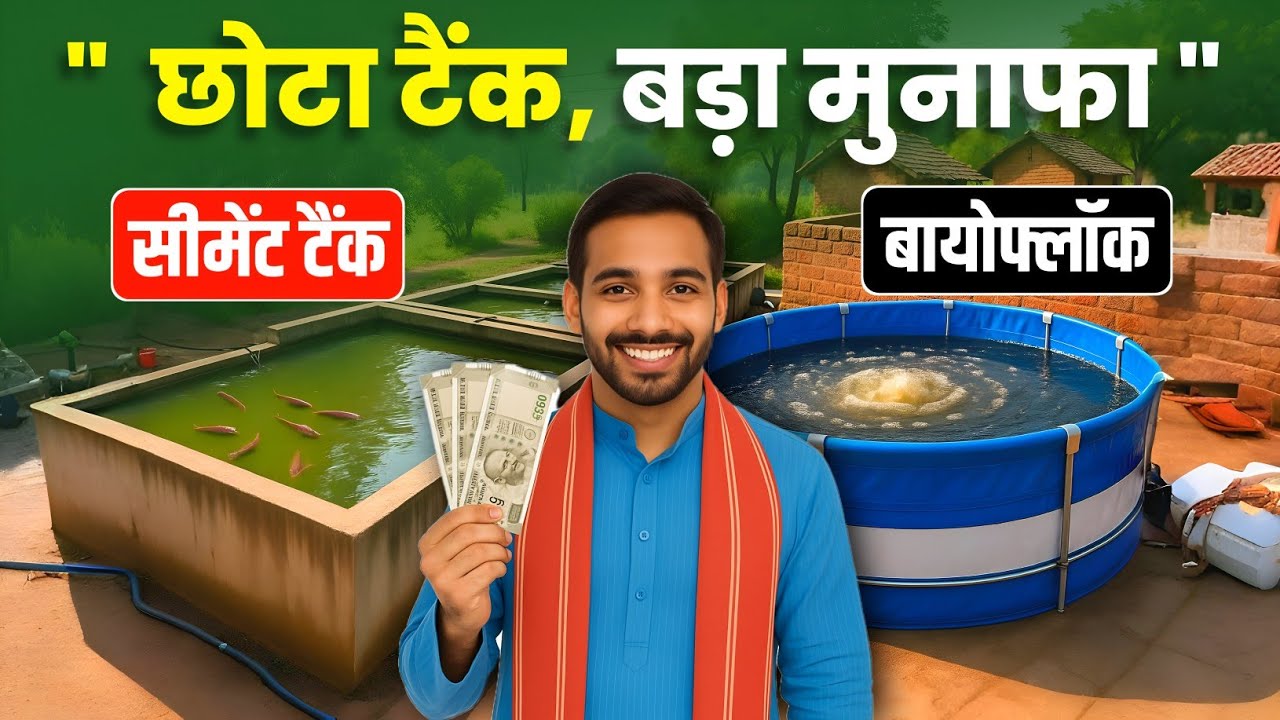 बिना जमीन लाखों कमाओ, तालाब भूल जाओ, टैंक लगाओ 🐟👌🔥 || Machli palan business 