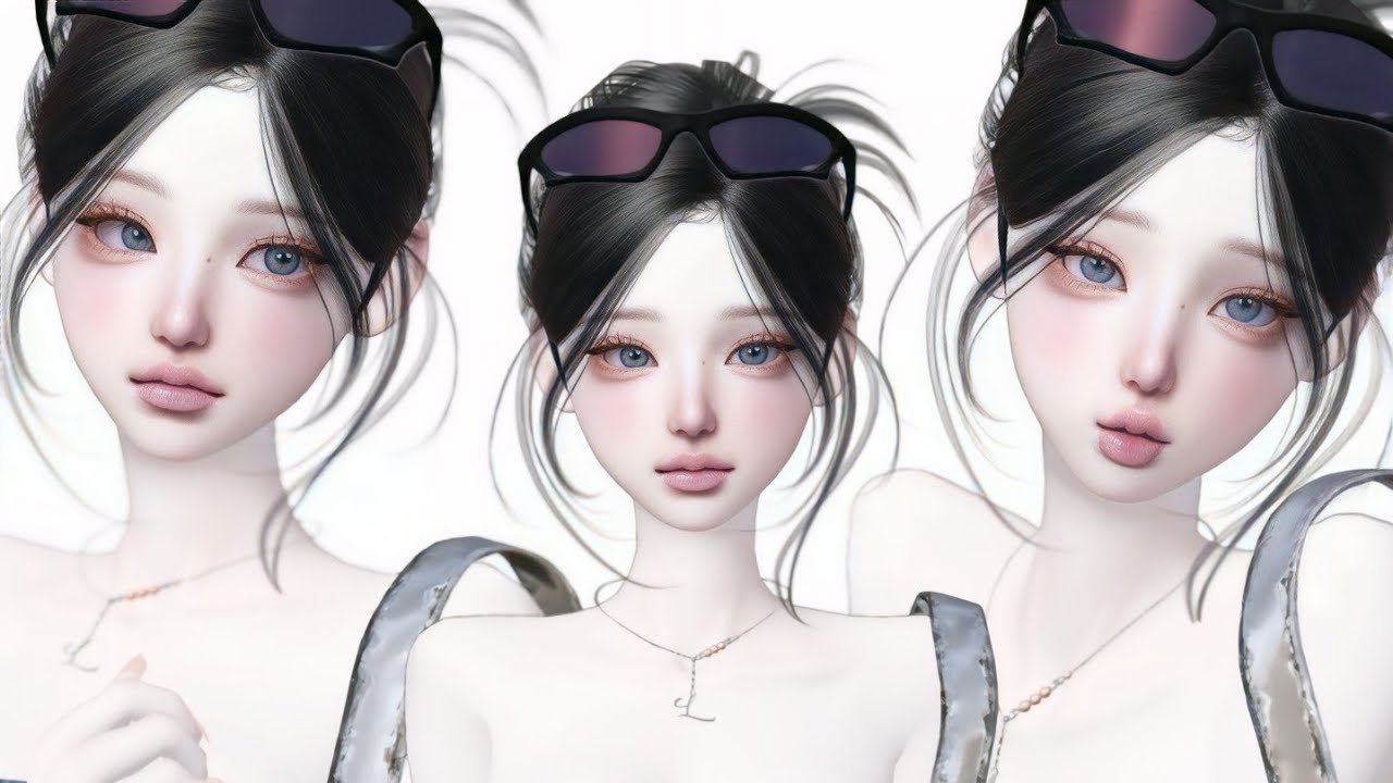 new version || Pretty Girl Face Tutorial Zepeto || Non pro & Pro Mode