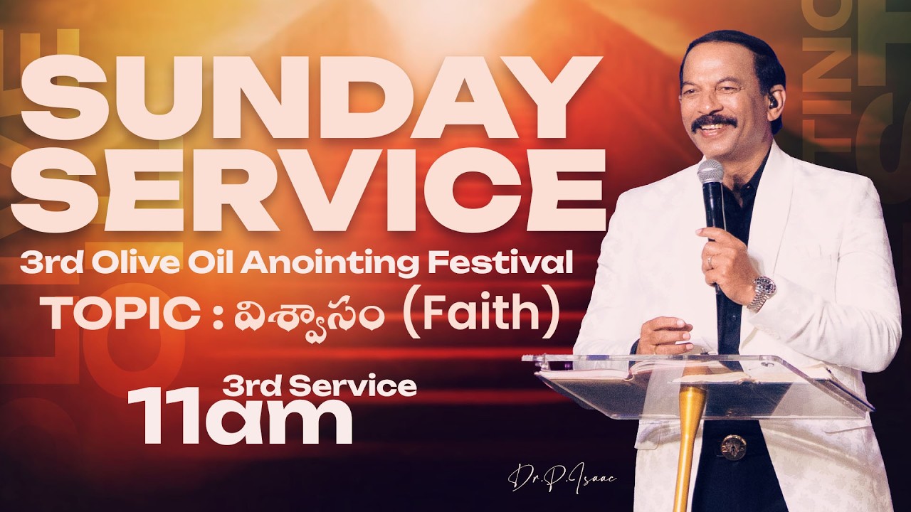 Join us 3rd Week of Olive Oil Anointing Festival || 3rd Service || 08th Mar 2026 || Paralokanestham