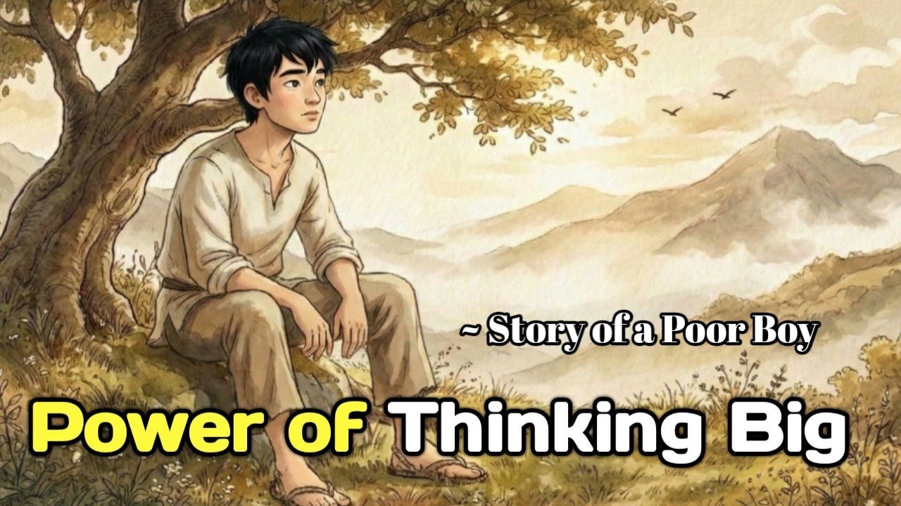 The Magic of Thinking Big - Story of a Poor Boy With Empty Pockets | Mind Tales