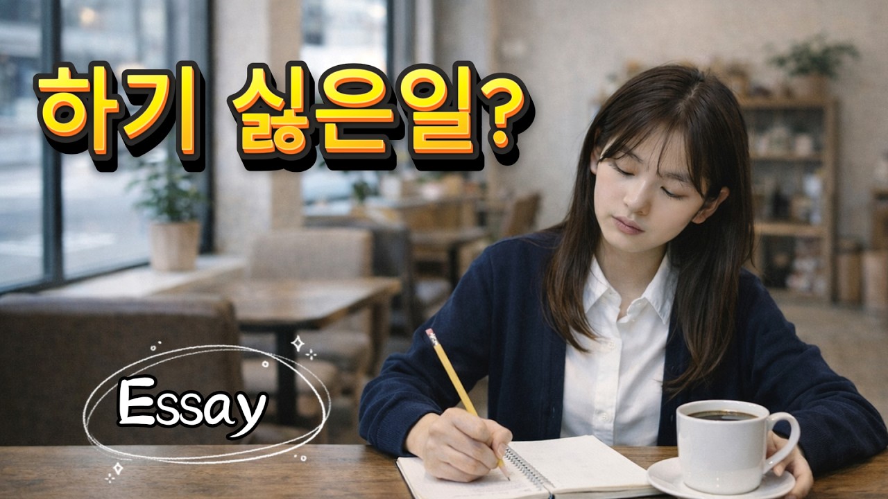 하기 싫은 일을 해낸 사람만이 성공합니다 | 신앙에세이