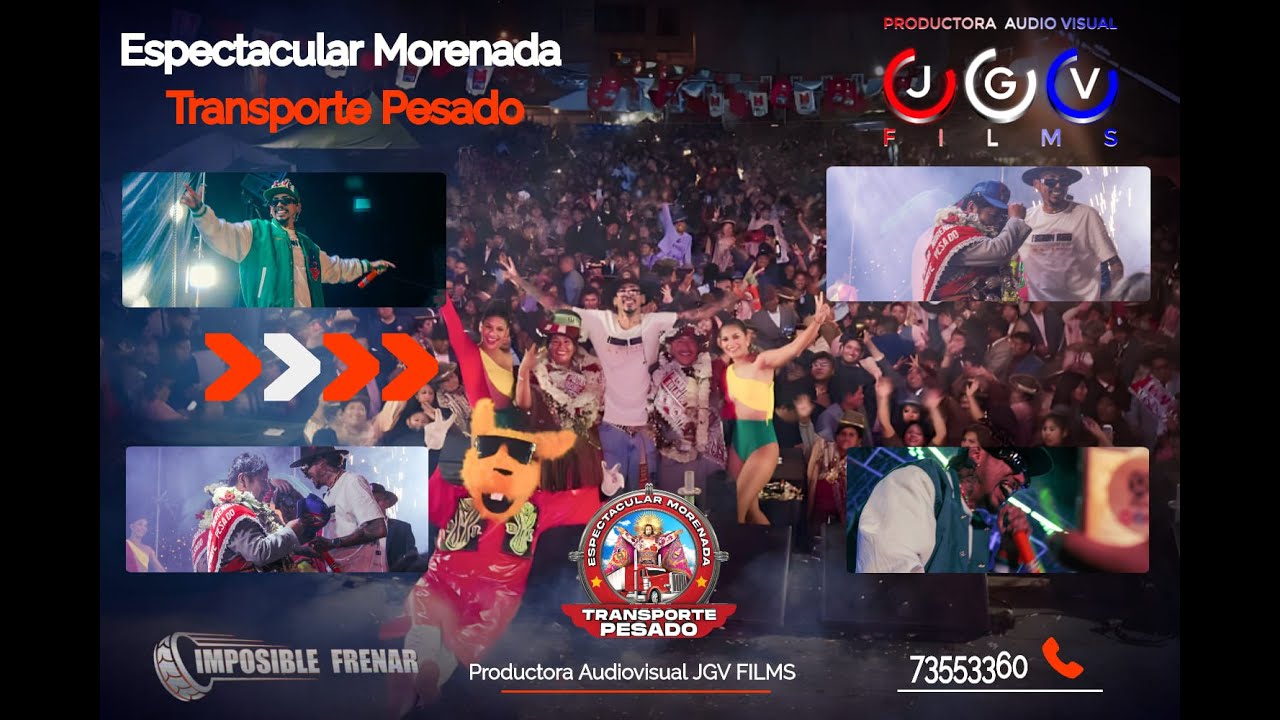 Bonny Lovy en Vivo 2023 ♫♪ - Espectacular Morenada Transporte Pesado // Primer Ensayo