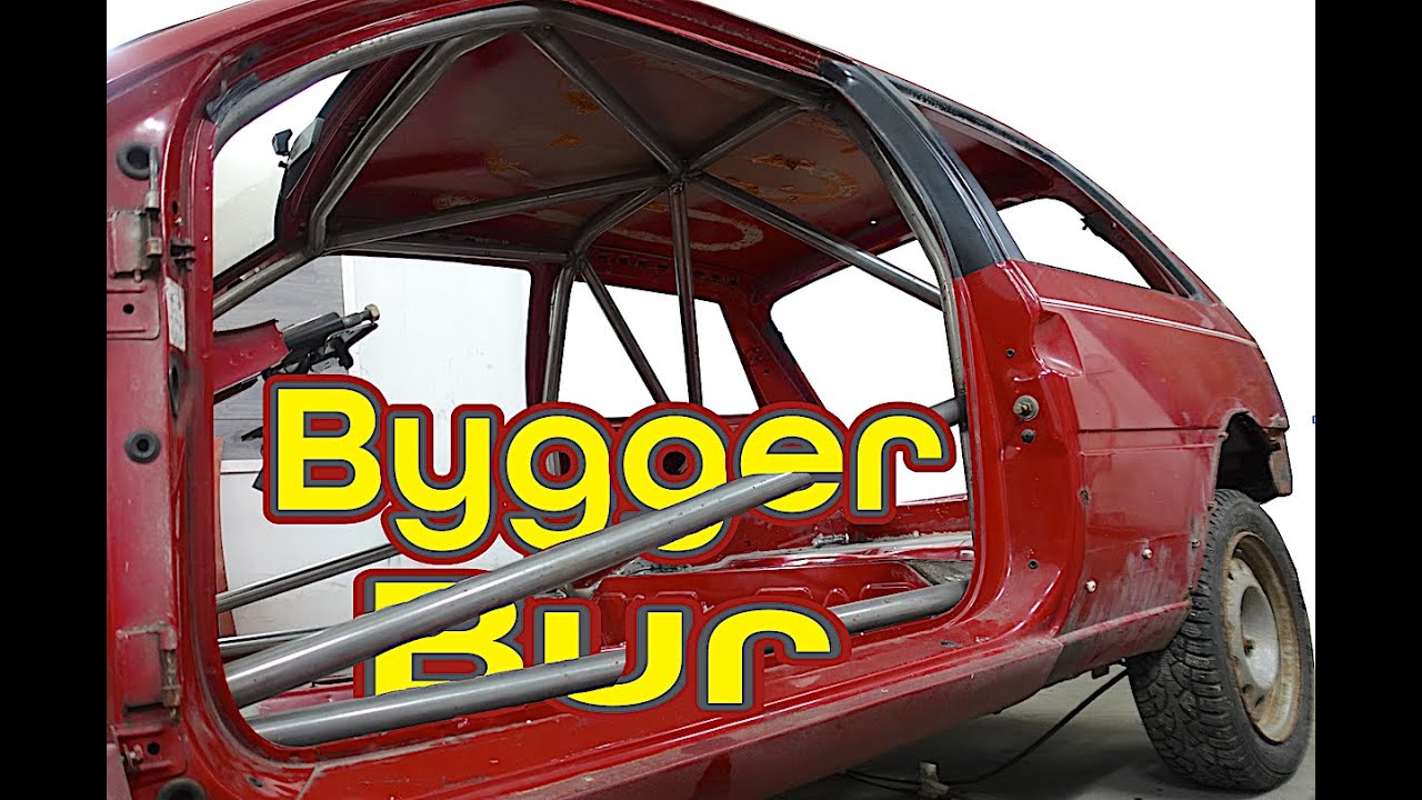 Svetsar bur i udda Appendix K rallybils bygge!