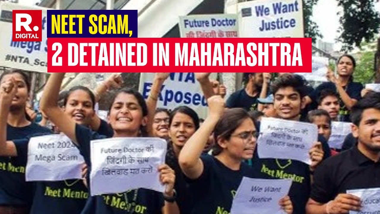 NEET Scam Spirals: Probe Reaches Maharashtra's Marathwada, 2 Teachers Detained