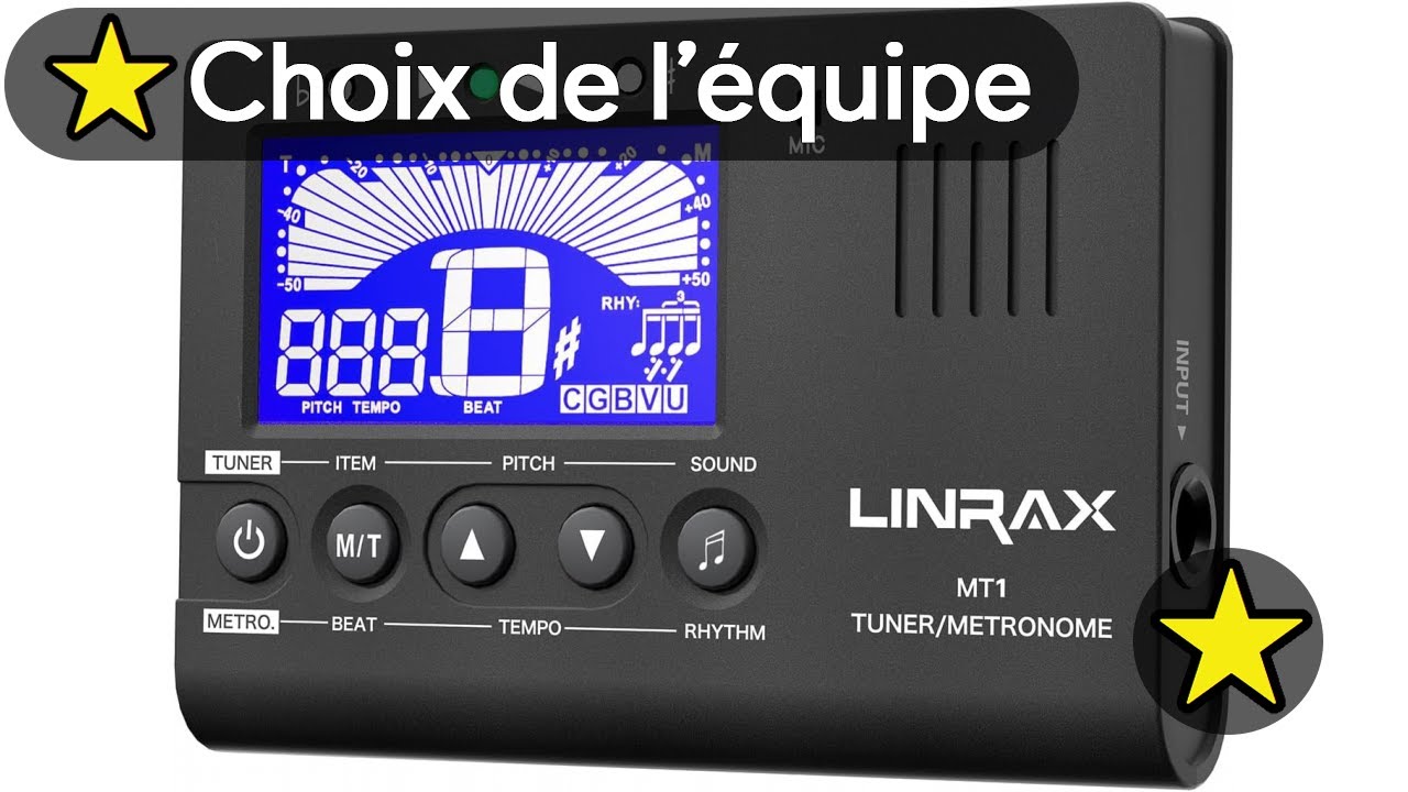 🏆 TOP 3 MEILLEUR METRONOME ACCORDEUR 2025 🔥
