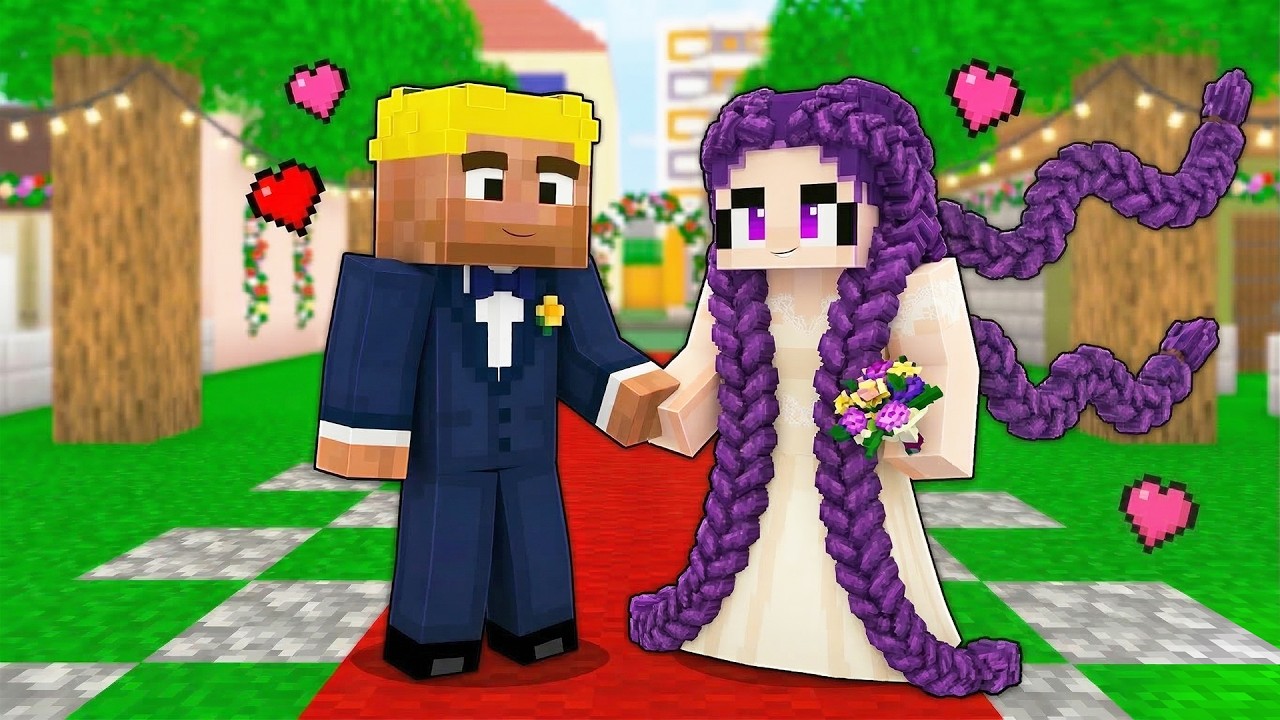 EFEKAN VE LILY LOVEBRAIDS EVLENDİ! 😱 - Minecraft ZENGİN FAKİR HAYATI