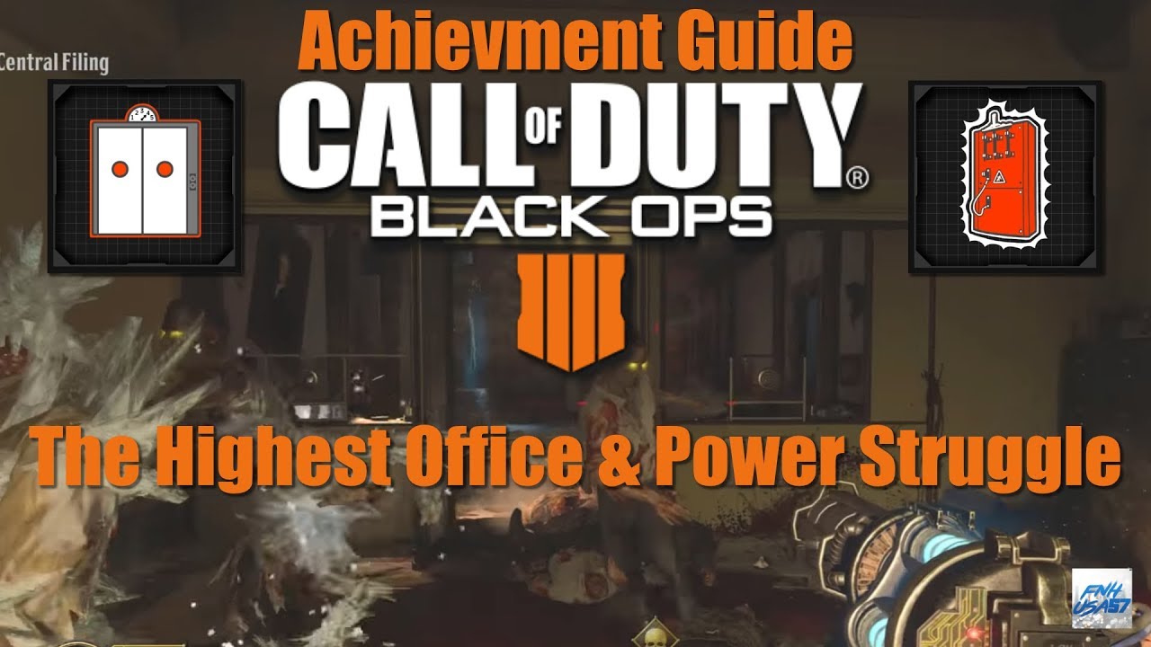 Black Ops 4: The Highest Office & Power Struggle Achievement guide