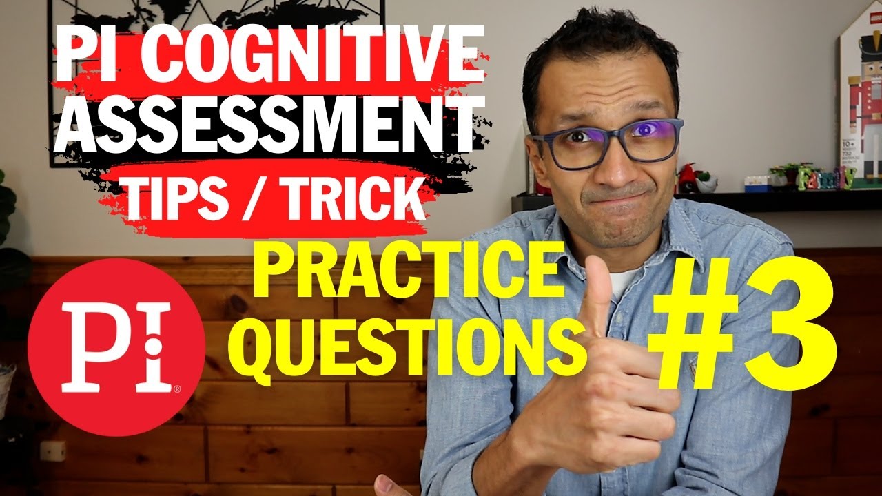 Practice For Predictive Index Cognitive Assessment Test | Part 3.