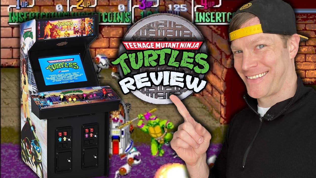 Numskull Ninja Turtles Quarter Arcade Machine Review!