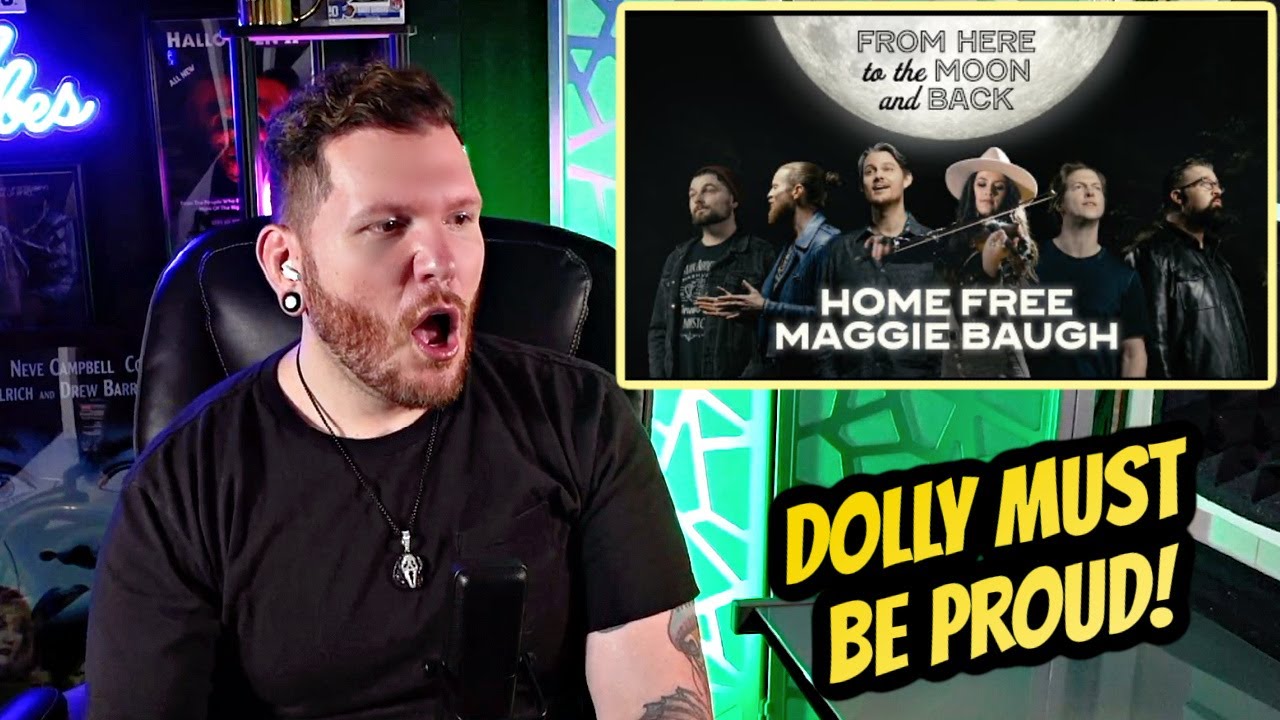 First time hearing HOME FREE From Here to the Moon and Back REACTION