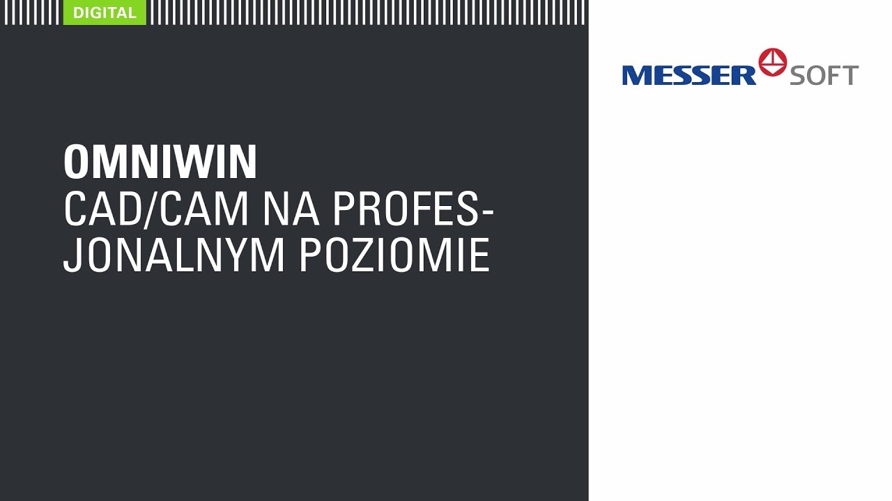 OmniWin - CAD/CAM na profesjonalnym poziomie