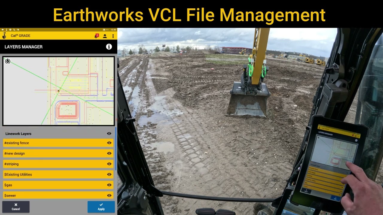 SITECH Intermountain Trimble Earthworks VCL File Management