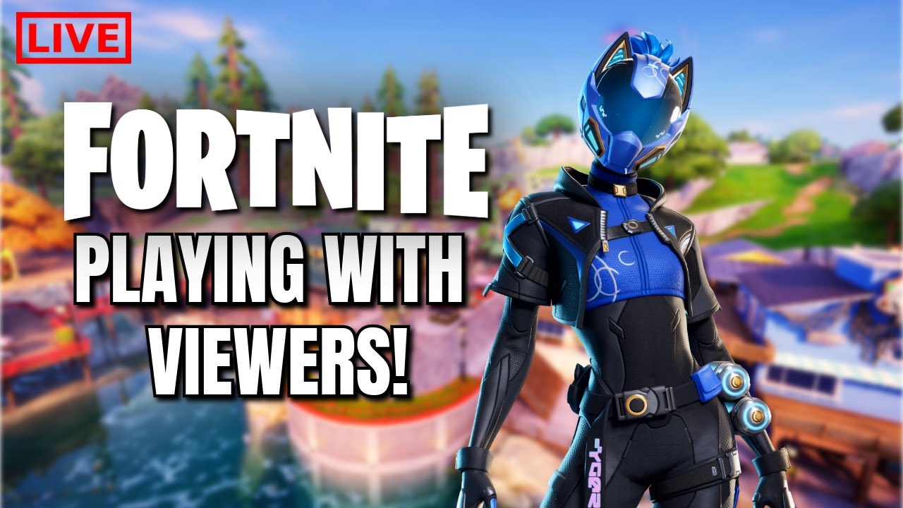 Playing With Viewers! Fortnite Live Stream!