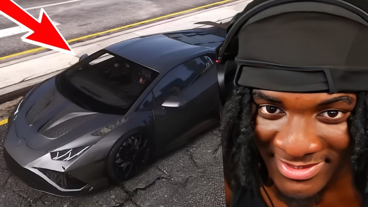 Jefe sliding in a LAMBO in GTA 5 RP..