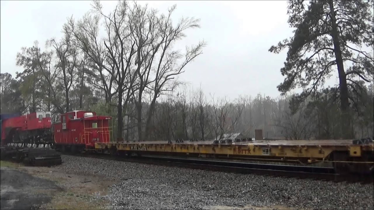 NS 056 WECX 800 Schnabel Railcar in Waynesboro, GA 3/22/15