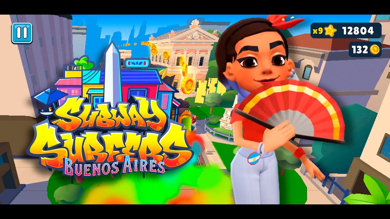 SUBWAY SURFERS BUENOS AIRES 2023 : ROSA CEIBO OUTFIT