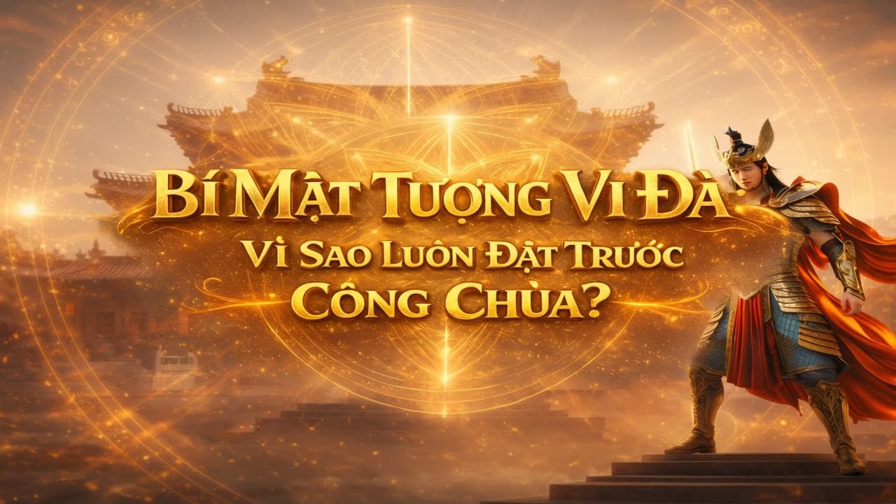 Phật Pháp - Bí Mật Tượng Vi Đà Vì Sao Luôn Đặt Trước Cổng Chùa (The Legend of Veda Dharma Protector)