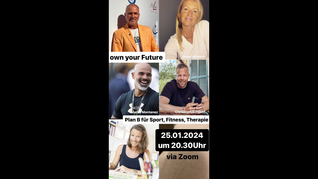 Call für Plan B - Therapie / Sport / Fitness