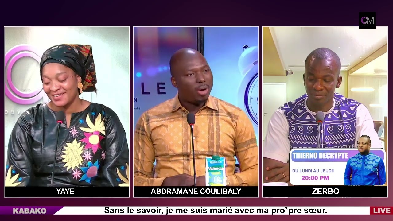 OM LIVE : #Kabako / Sans le savoir, je me suis marié avec ma pro*pre sœur.