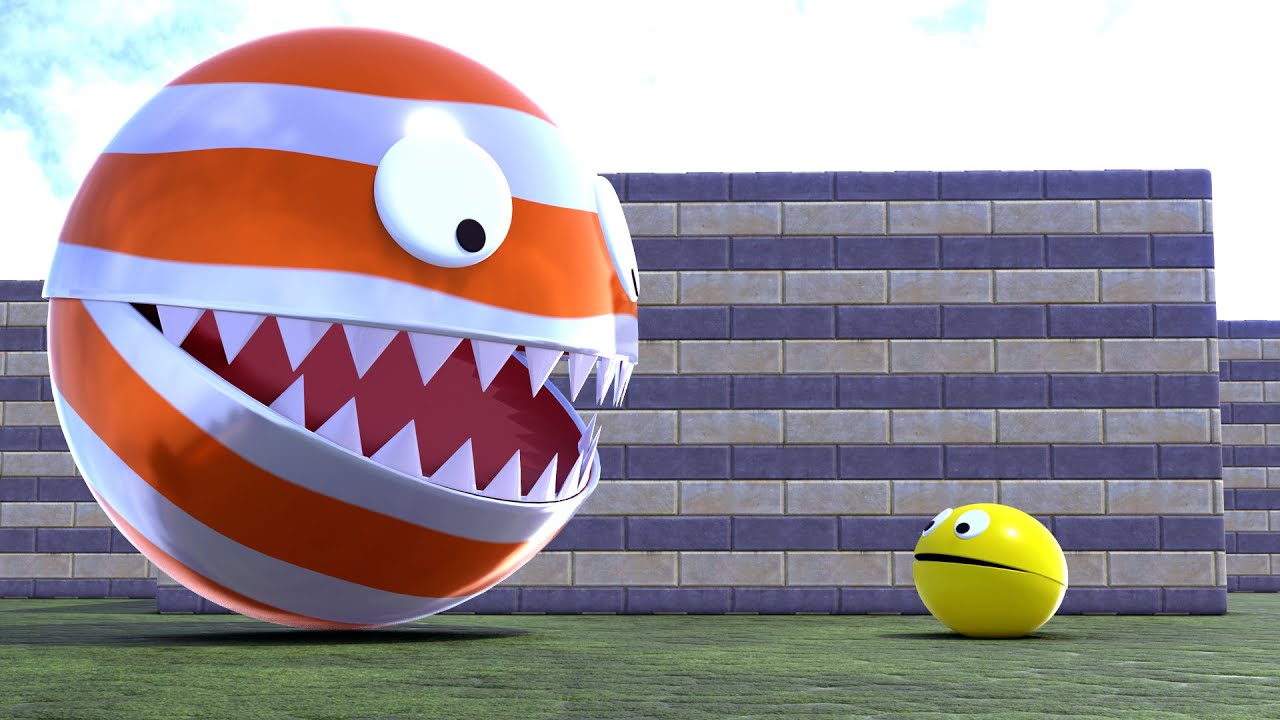 Pacman Vs Candy Monster         (Level 1)