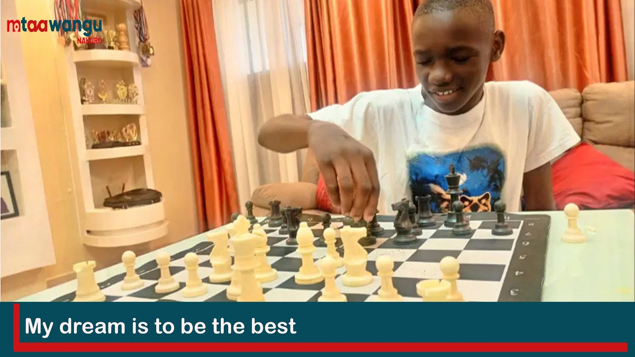 Jadon Simiyu talks on his  win in African youth and Cadet chess championship in South Africa