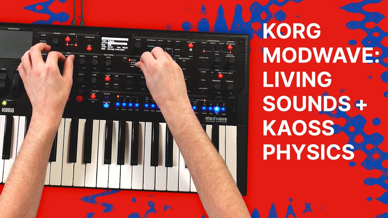 Обзор Korg Modwave: звуки волновой таблицы, приемы исполнения и многое другое!