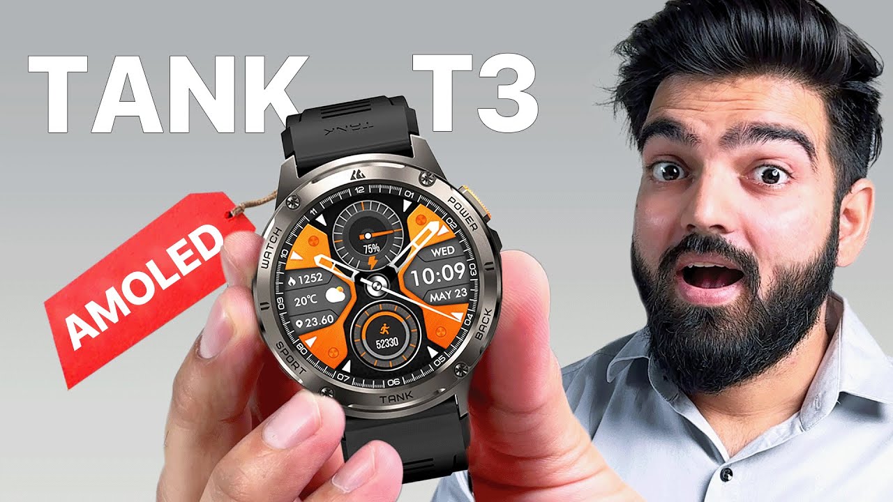 I Tested Most Rugged Smartwatch | Kospet Tank T3 Smartwatch