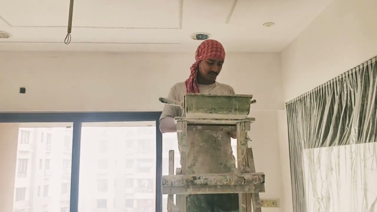 How To Apply Asian Paints Royale Luxury Emulsion Paint//Colour Combination and Interior Decoration🤩🏠